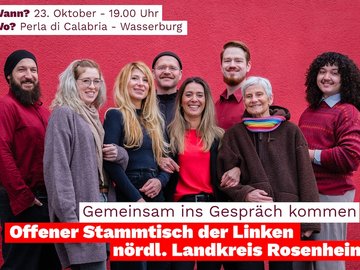 23.10.2026: Offener Stammtisch Wasserburg